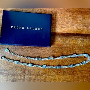Ralph Lauren Chain Necklace.  Pre Loved, Shines Like New!
